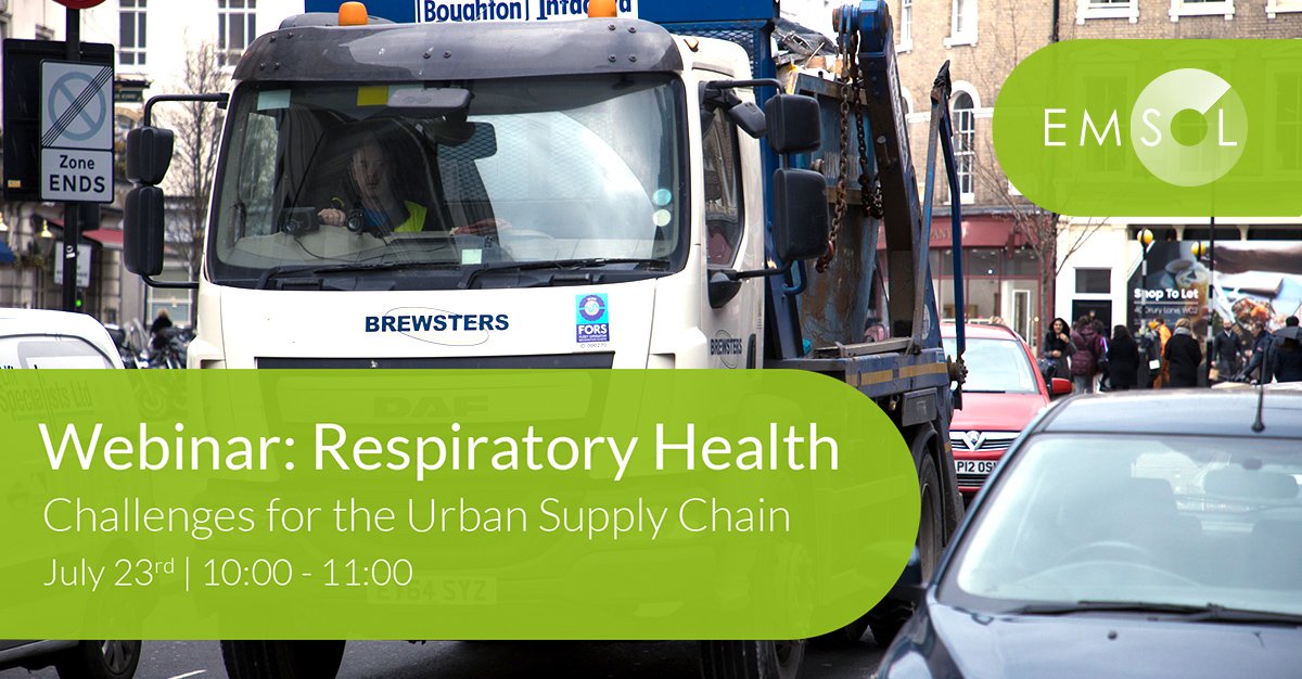 Webinar: Respiratory Health Challenges for the Urban Supply Chain – Register