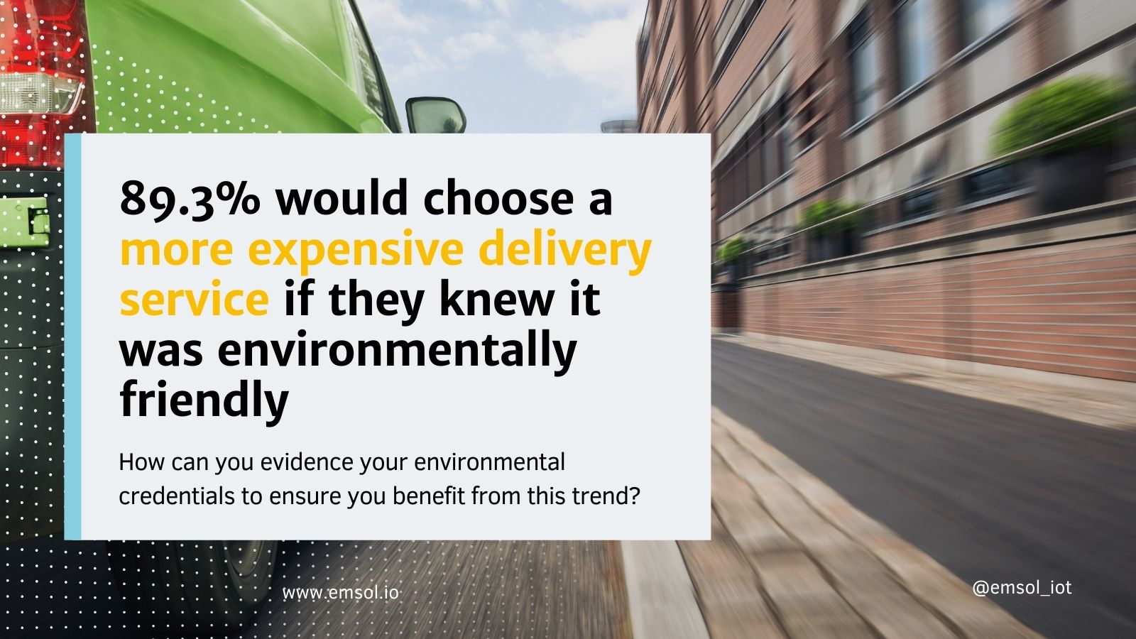 Green deliveries – why retail should consider supply chain pollution