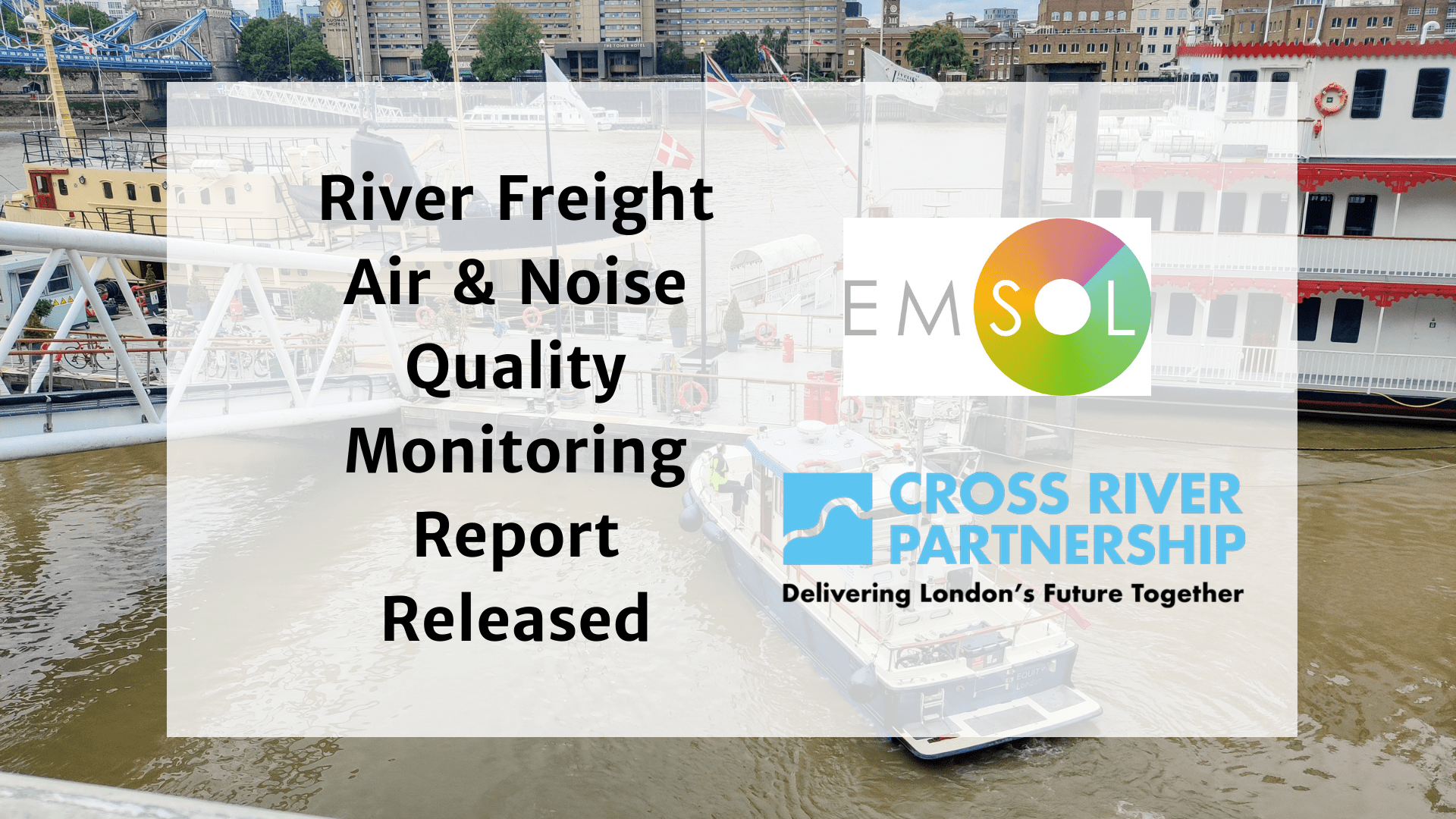 River Thames Freight Monitoring Report Released