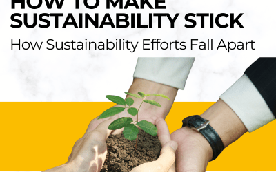 How Sustainability Efforts Fall Apart and Making Sustainability Stick